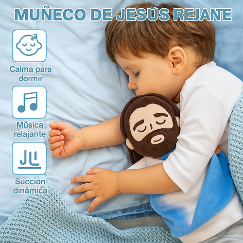 peluche Jesús con respiración