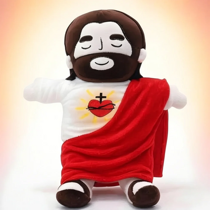 peluche Jesús con respiración