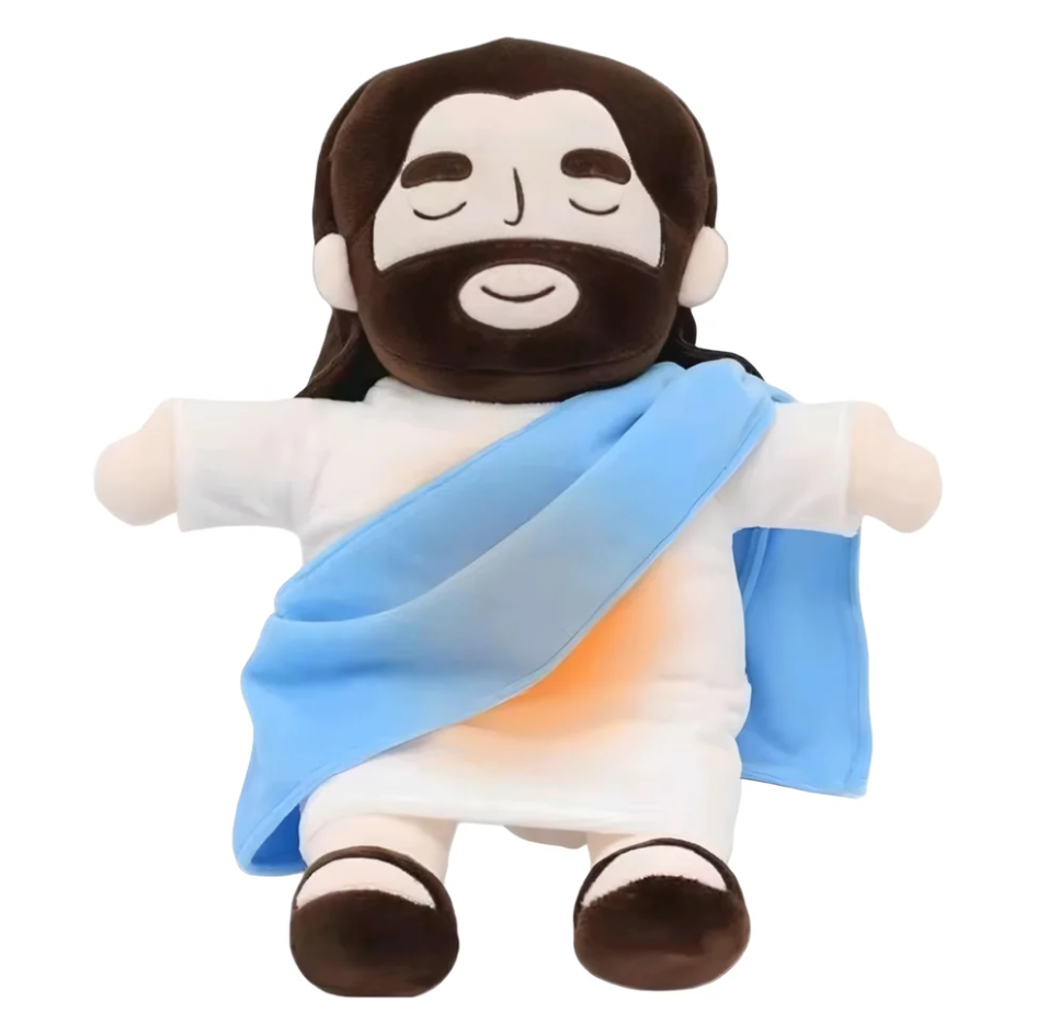 peluche Jesús con respiración